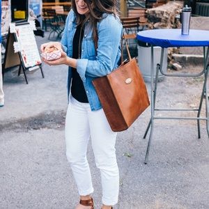 Col. Littleton Leather Tote